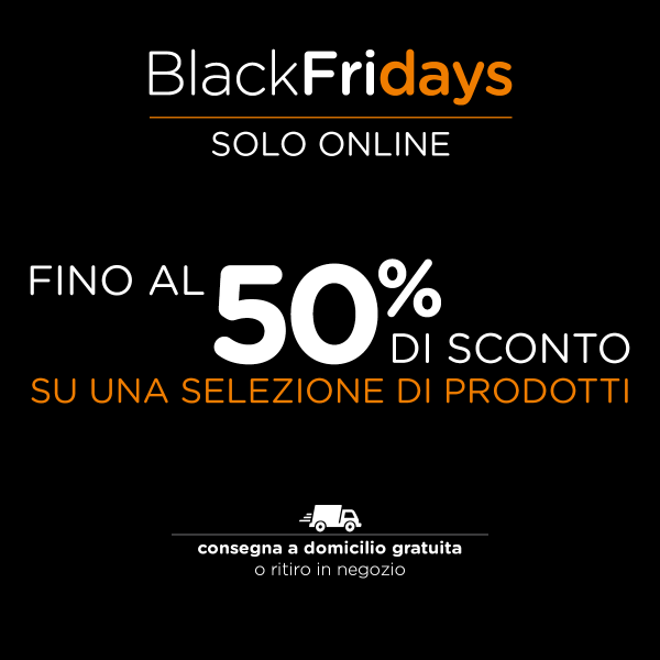 Unieuro Black Fridays: solo online sconti fino al 50%
